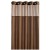 HK ShowerCurtainFbrc 71x74Brwn