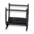 Uf Wrought Iron Log Rack Black
