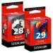28/29 Combo Pack Blk/color