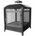 Aspen Fireplace Steel