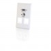 Snglgng Hd15 3.55mm Wall Plate
