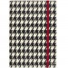 Madeline Houndstooth Ecru Blk