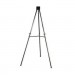 66in Alum Heavyduty Blk Easel