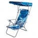 K Beach Canopy Chair Blue Wave