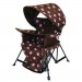 K Go With Me Chair Brown Pink