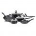 Mirro 10pc Cookset Black