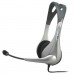 Silver Stereo Headset/mic