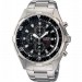 Analog Chrono Resin Band Watch