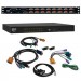 16-port Kvm Switch 1u Rackmoun