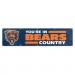 Bears 8ft X 2ft Banner