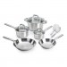 Elegance 10pc Cookware Ss