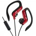 Sport Earclip W&#47;mic&remote Red