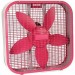 Holmes 20" Box Fan-pink