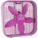 Holmes 20" Box Fan-purple