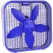 Holmes 20" Box Fan-blue