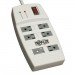 6 Outlet 540j Surge 4 Ft Cord