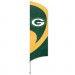 Packers Tall Team Flag W Pole