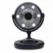 Night Vision Web Cam Black